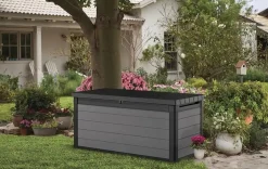 Premier 150 Gallon Deck Box - Grey