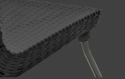 Rio 3-Piece Patio Seating Set - Graphite