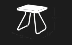 Rio 3-Piece Patio Seating Set - Graphite