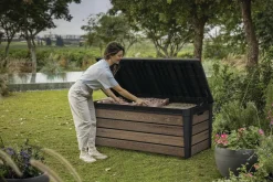 Signature 120 Gallon Deck Box - Walnut Brown