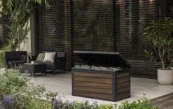 Signature 100 Gallon Deck Box - Rosewood Brown