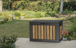 Signature 50 Gallon Deck Box - Oak Brown