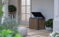 Signature 30 Gallon Deck Box - Walnut Brown