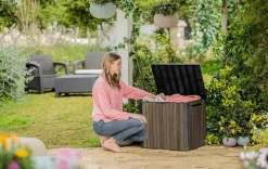 Signature 30 Gallon Deck Box - Walnut Brown