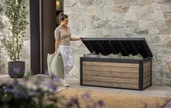 Signature 150 Gallon Deck Box - Ashwood Brown