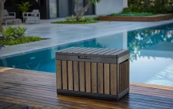 Signature 50 Gallon Deck Box - Walnut Brown