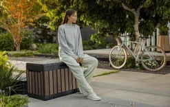 Signature 50 Gallon Deck Box - Walnut Brown