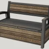 Signature 60 Gallon Outdoor Storage Bench - Walnut Brown