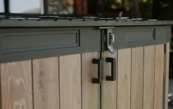 Signature Horizontal Storage Shed - Walnut Brown