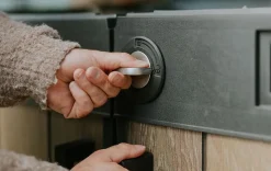 Signature Horizontal Storage Shed - Walnut Brown