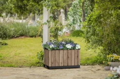 Signature Rectangular Planter - Pine Brown