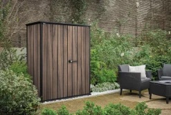 Signature Vertical Storage Shed - Rosewood Brown