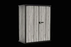 Signature Vertical Storage Shed - Storm Grey