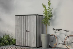 Signature Vertical Storage Shed - Storm Grey