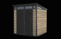 Signature 7x7 Storage Shed - Ashwood Brown