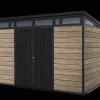 Signature 11x7 Storage Shed - Ashwood Brown