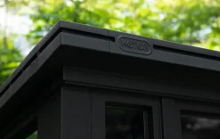 Signature 9x7 Storage Shed - Walnut Brown