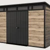 Signature 11x7 Storage Shed - Pine Brown