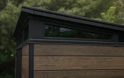 Signature 11x7 Storage Shed - Walnut Brown