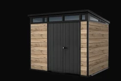 Signature 9x7 Storage Shed - Pine Brown