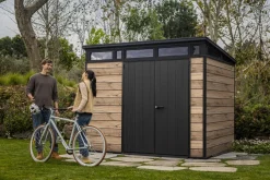 Signature 9x7 Storage Shed - Pine Brown