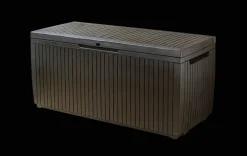 Springwood 80 Gallon Deck Box - Brown