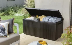 Springwood 80 Gallon Deck Box - Brown