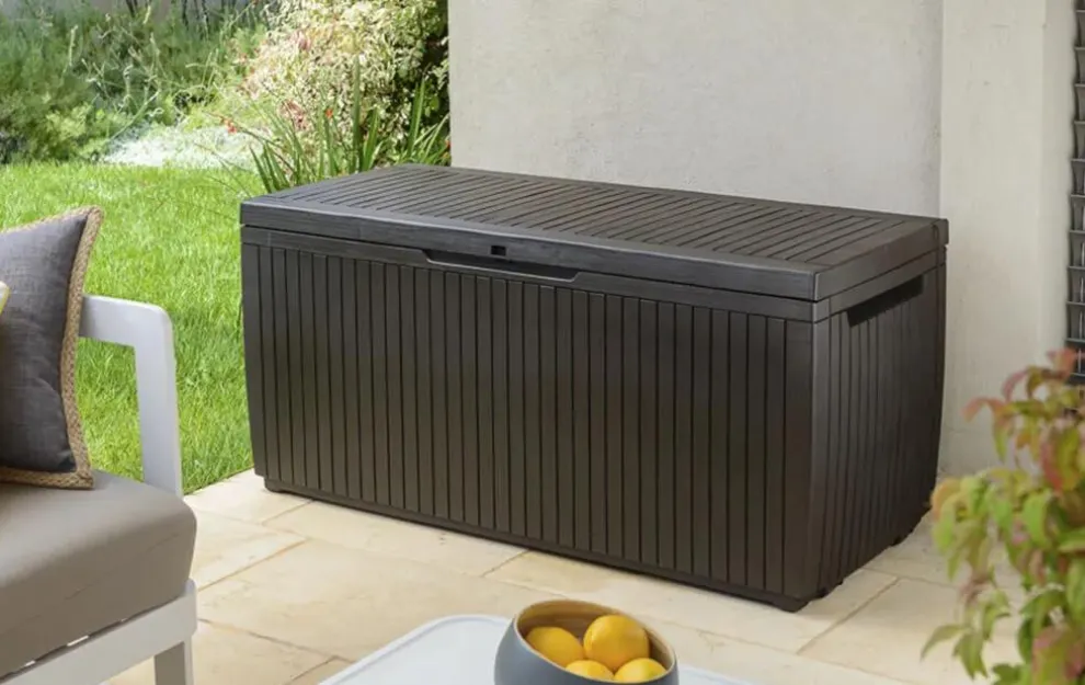 Springwood 80 Gallon Deck Box - Brown