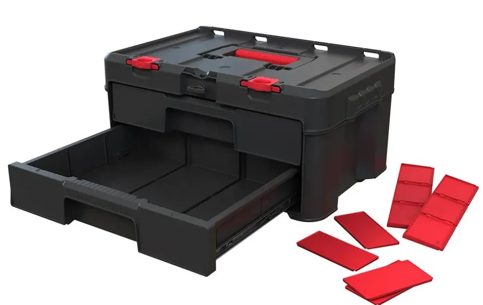 Stack & Roll 2.0 Tool Storage System - Black