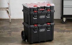 Stack & Roll Tool Storage System - Black
