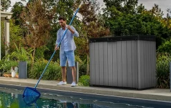 Store-It-Out Darwin Storage Shed - Graphite