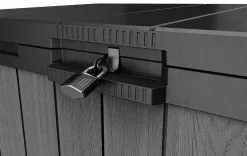 Store-It-Out Darwin Storage Shed - Graphite