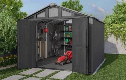 Stronghold 10x11.5 Storage Shed - Graphite