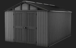 Stronghold 10x15 Storage Shed - Graphite