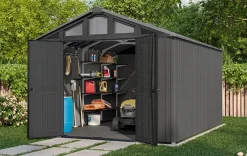 Stronghold 10x15 Storage Shed - Graphite
