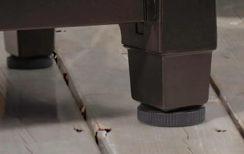 Unity XL Outdoor Kitchen Cart with Storage - Brown