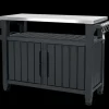Unity XL Outdoor Kitchen Cart with Storage - Graphite