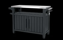 Unity XL Outdoor Kitchen Cart with Storage - Graphite