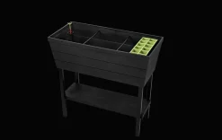 Urban Bloomer 12.7 Gallon Elevated Garden Bed - Graphite