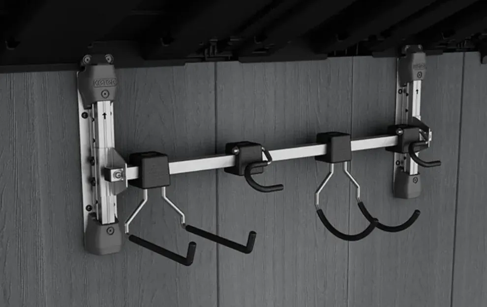 Wall Mount Tool Organizer - Black