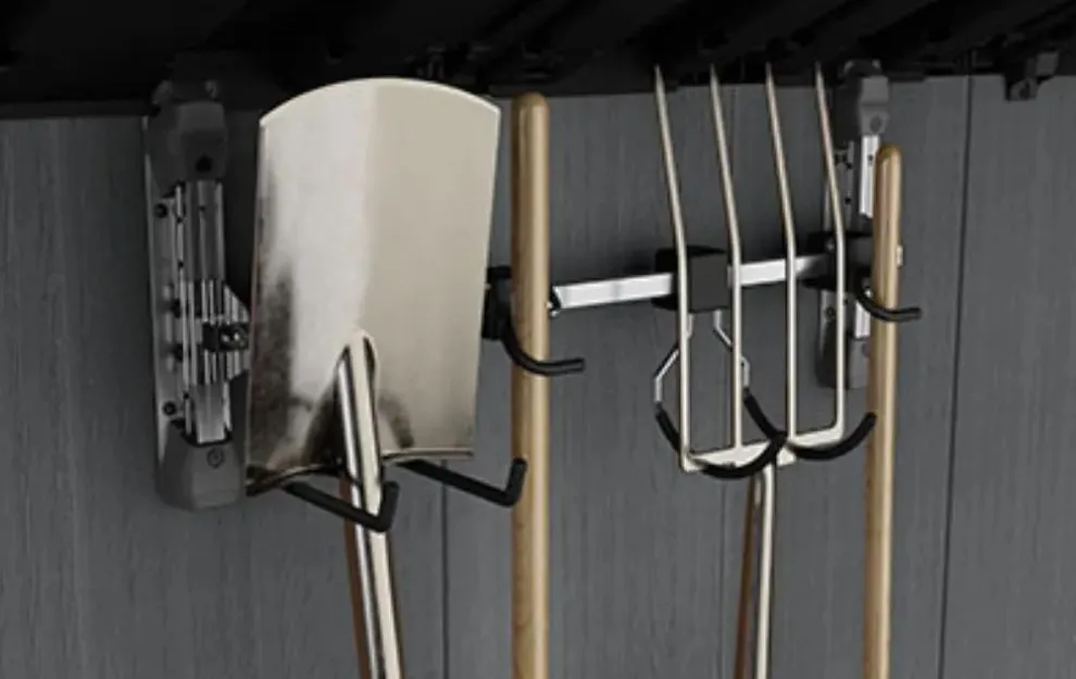 Wall Mount Tool Organizer - Black